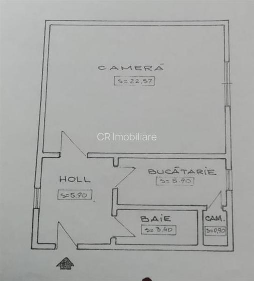 Garsoniera Corneliu Coposu/ Unirii Metrou/ Bloc Mixt - 7