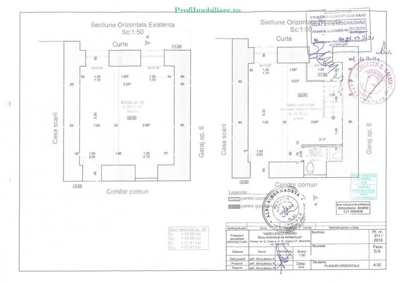 Spatiu langa Primarie pt. prestari servicii, birou, cabinet, salon - renovat - T - 18