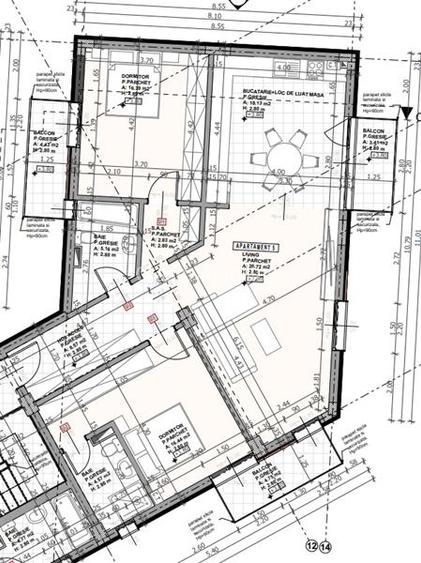 Vanzare apartament 3 camere bloc nou finalizat zona IRA Marasti, Cluj-Napoca - 3