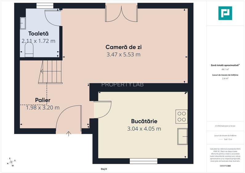 Casă cu 3 camere, P+1–Giarmata - 26