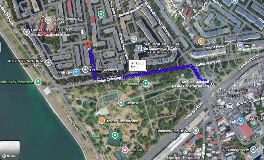 Apartament cu 2 camere  Crângași – Lacul Morii, Centrală termică, et. 2, parcare - 12