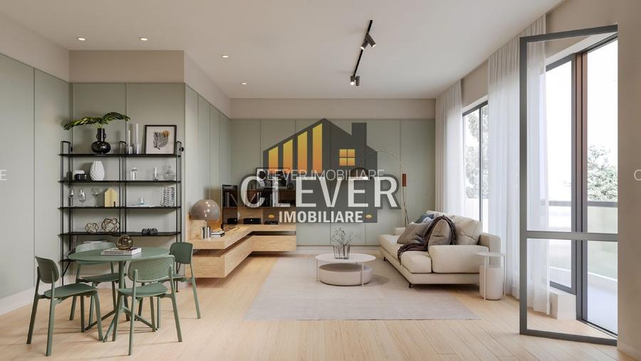 52.6 mp Util + Balcon 11.4mp | Apartament 2 camere, Comision 0 - Pallady - 2