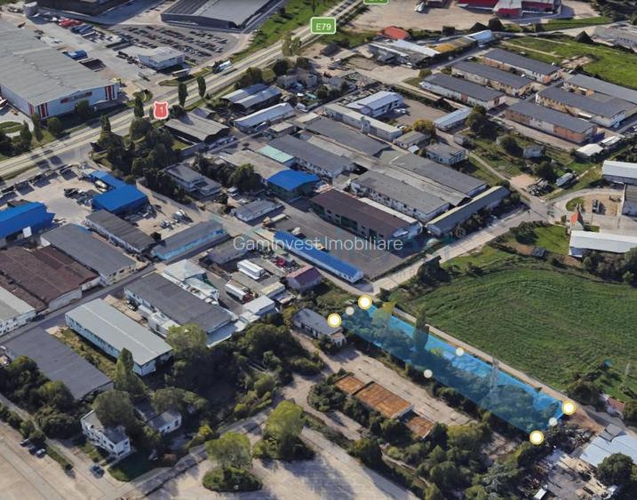 Teren industrial de vanzare in Oradea, Parc Industrial Bors - 2