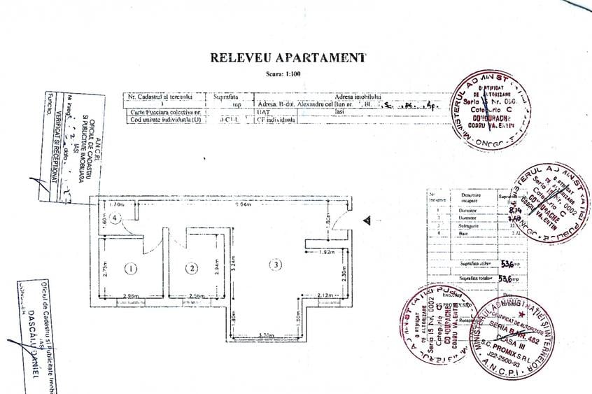 Comision 0% - Apartament 3 camere 2 băi 55 mp Alexandru cel Bun - 18