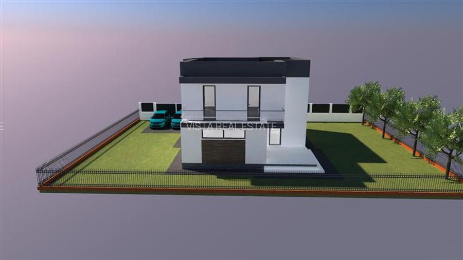 Casa Premium in Cristian, predare la cheie, 4 camere, 3 bai, pompa de caldura, T - 18