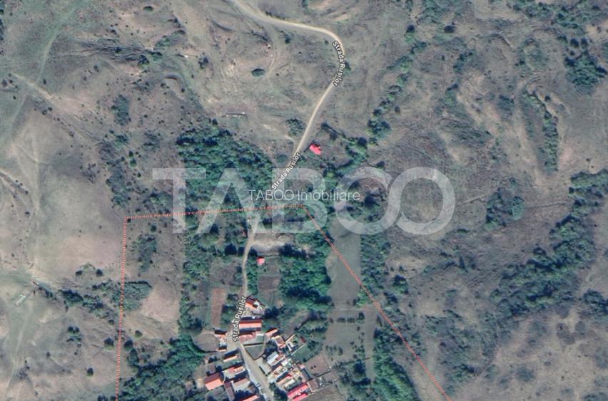 Teren intravilan de vanzare 1450 mp Slimnic Sibiu - 2