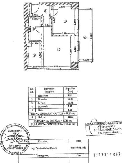 Apartament 2 camere de închiriat – One Mircea Eliade - 12