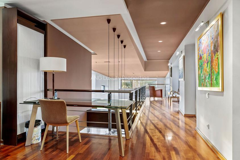 Vila Exclusivistă cu Deschidere la Lac, Piscină și Garaj pentru Barcă în Snagov - 32