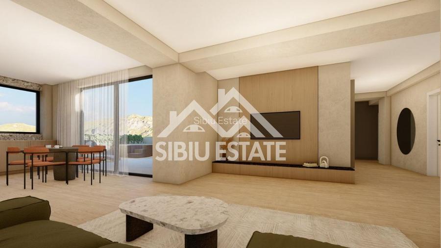 Penthouse de Lux 111mp, 27 terasa , FINISAT LA CHEIE,Selimbar, Sibiu - 12