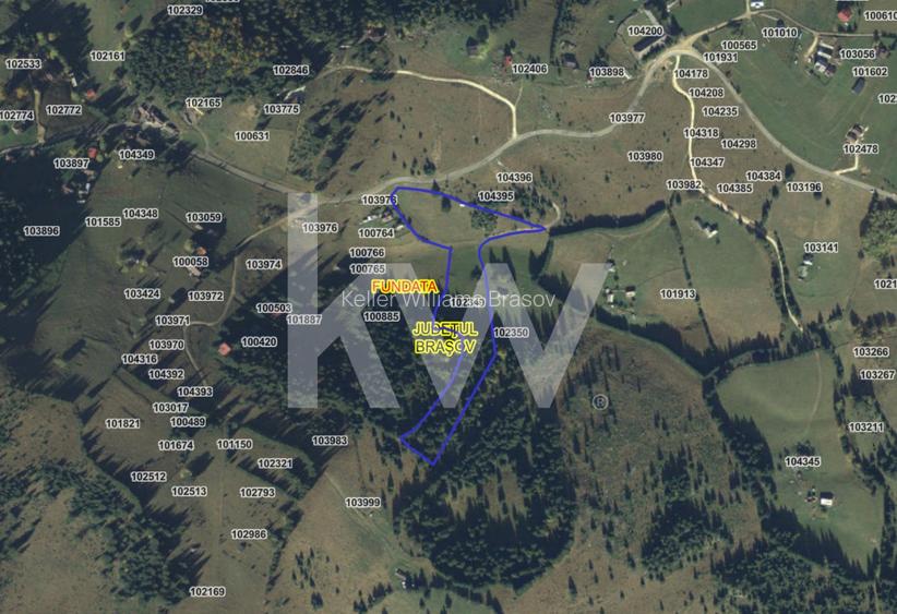 Teren Fundata, Brasov, intravilan, extravilan. COMISION 0% pret bun - 8