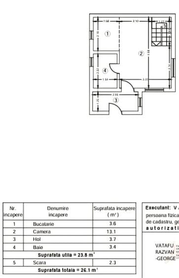 Otopeni, Odai. Proprietar, inchiriez casa individuala, 2 locuri parcare, Curte - 13