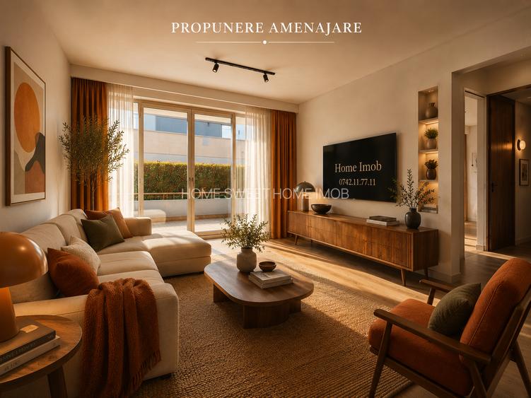 2 camere premium Floreasca 65 mp terasa 21 mp incalzire pardoseala et 1/6 - 3