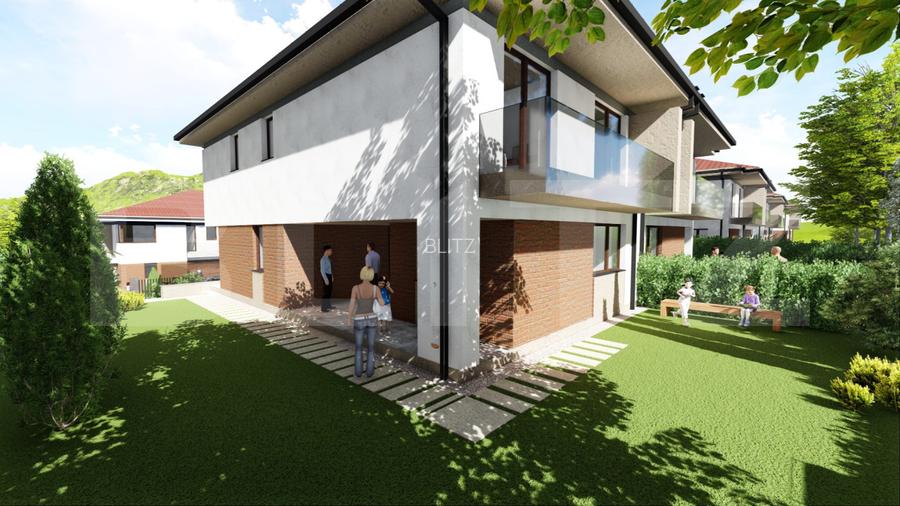 Casa 180 mp, standarde nzeb, garaj dublu, in ansamblu premium - 7