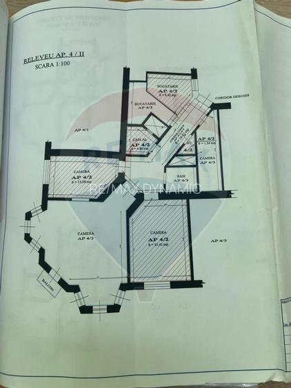 Apartament cu 2 camere la comun de vânzare Ultracentral - 13