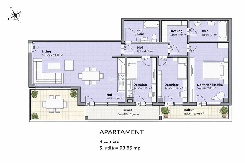 Penthouse cu o priveliște superba  - zona Galata - 5