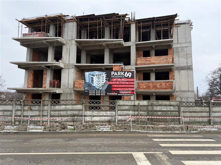 Park 69 - Unirea Principatelor, studio 53 mp utili, etaj 1, BLOC NOU - 2