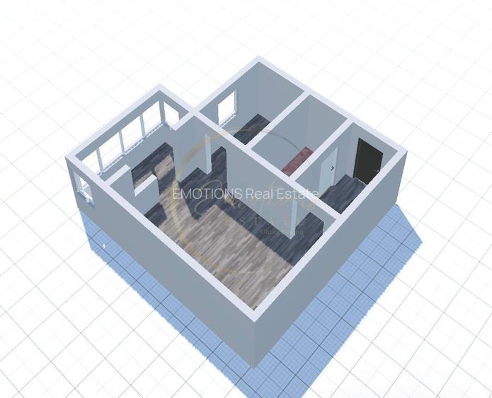 NOU | Apartament o cameră - Sagului | COMISION 0% - 3