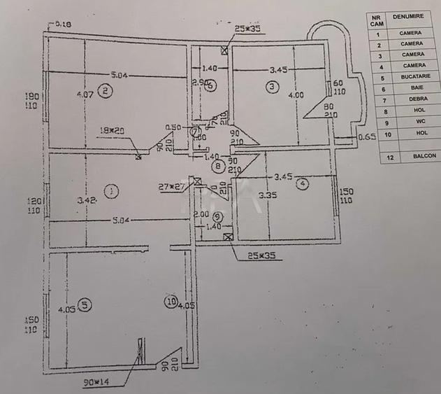 4 camere Vitan, inst. schimb., parcare, et. 4, an 1992, metrou, 96 mp