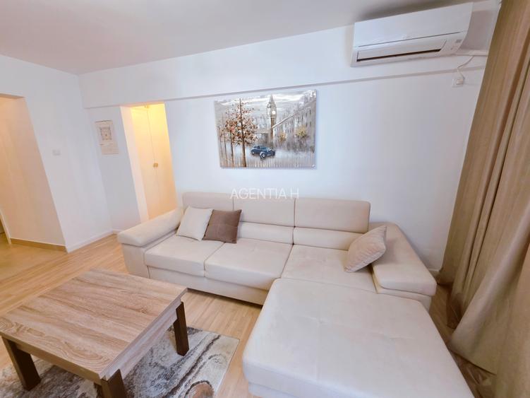 2 camere Sala Palatului etaj 4, 65 mp,  bloc 1960, mobilat, balcon, renovat - 2