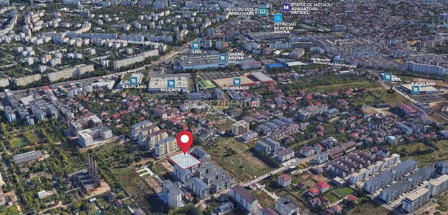 Teren cu autorizatie de constructie, D+P+6E+7ER+8ER, zona MEtalurgiei - 5