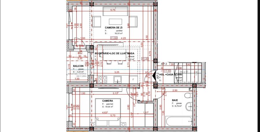 Apartament 2 camere, TVA inclus - 2