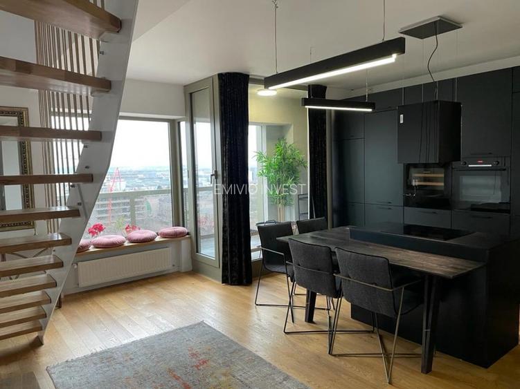 Apartament 3 camere tip duplex cu terasă spectaculoasă – Aviatiei Park - 3