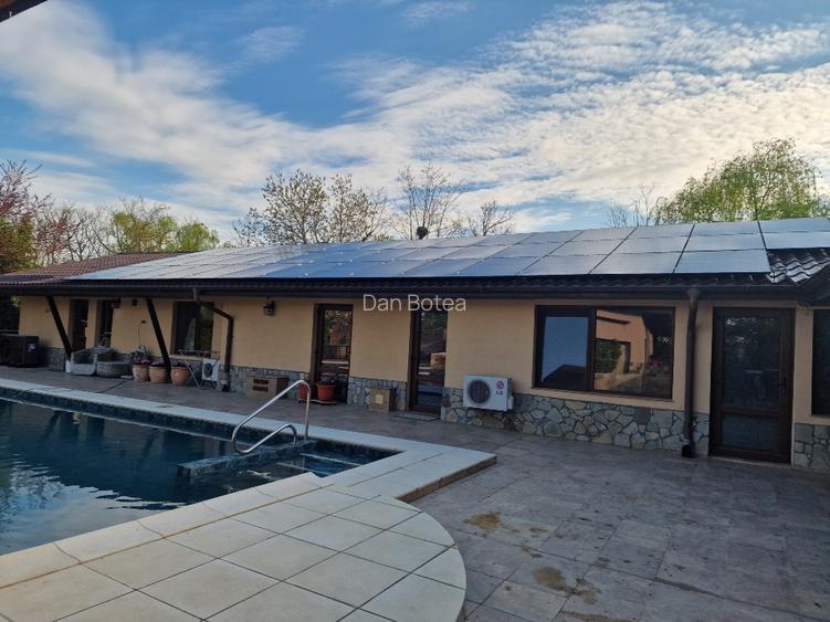 Buftea  CASA INDEPENTA ENERGETIC 2S+P+1E+M piscina jacuzzi sauna teren 3000 mp - 14