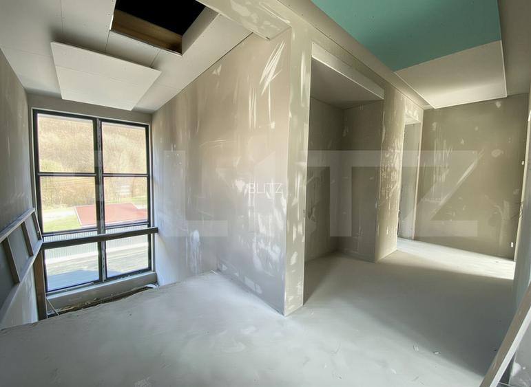 Casa semifinisata cu panouri solare si pompa de caldura, foarte aproape de oras - 6