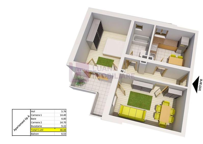 Apartament 2 camere INTABULAT | NOU | Deventer | parcare privata | la alb | lift - 10