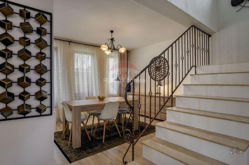 Pipera | 4 camere | semineu + piatra naturala | bucatarie elegantă - 16