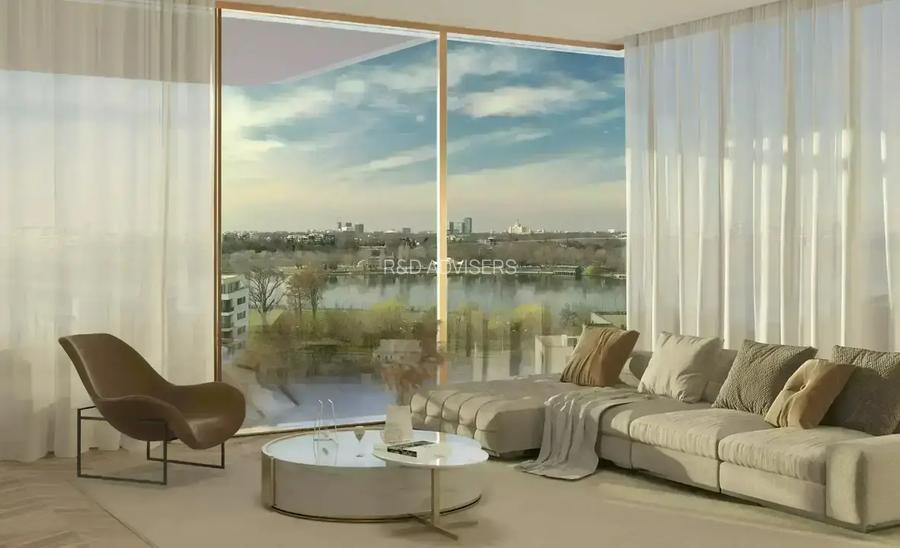 Apartament 2 camere | Complex premium | Bucureștii Noi – Străulești | Vedere lac - 2