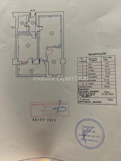 Apartament 2 camere de închiriat – Roka Residence - 1