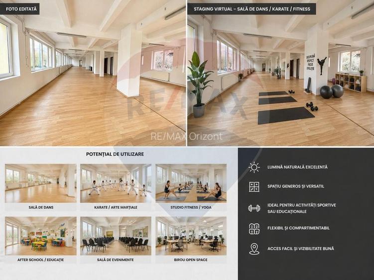 330 mp open-space | ideal fitness / educatie / birouri - 3