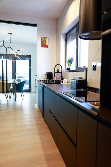 Vilă individuală Corbeanca | design modern, curte amenajată - 10