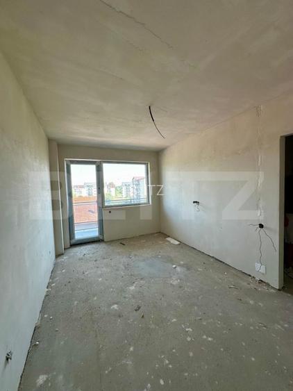Apartament 2 camere cu CF semifinisat, 58 mp, parcare, zona Somesului - 5