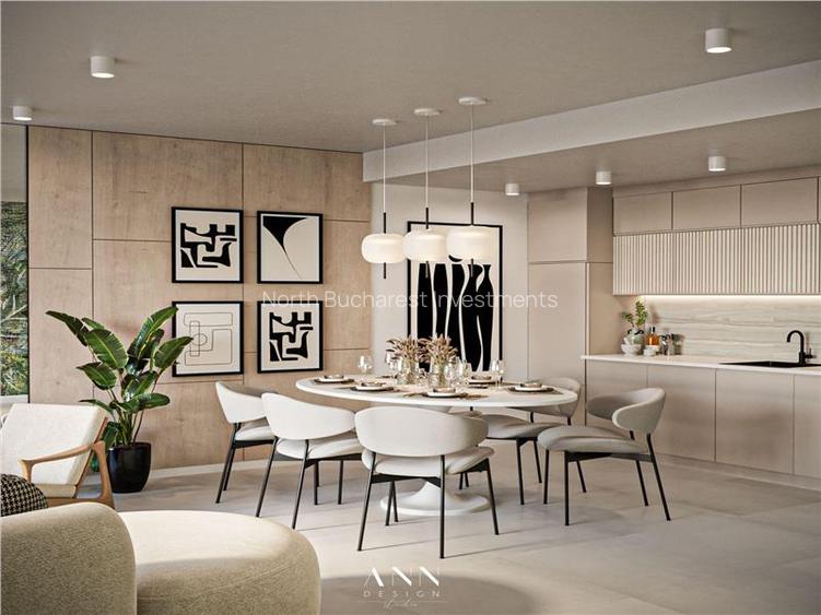 5 CAMERE CU GRADINA - PISCINA EXTERIOARA - LUX - PIPERA - 2