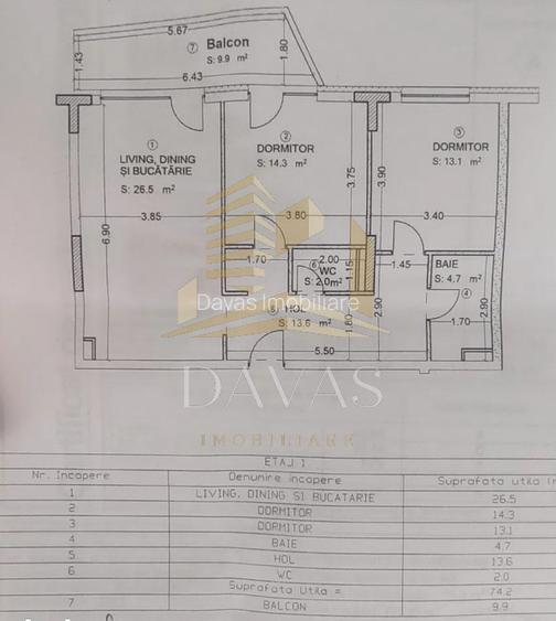 Apartament 3 camere semidecomandat+Terasa | Mon Jardin | Sopor - 10