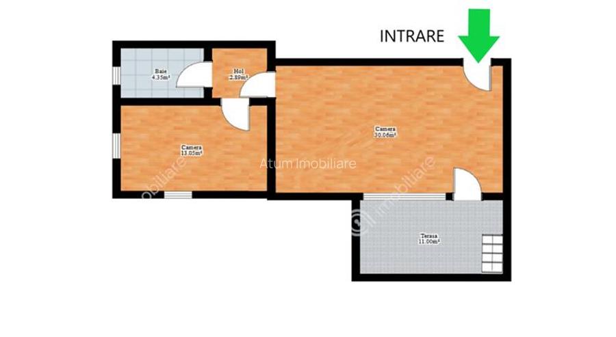 Spatiu comercial 2 camere in zona Strand din Sibiu - 5