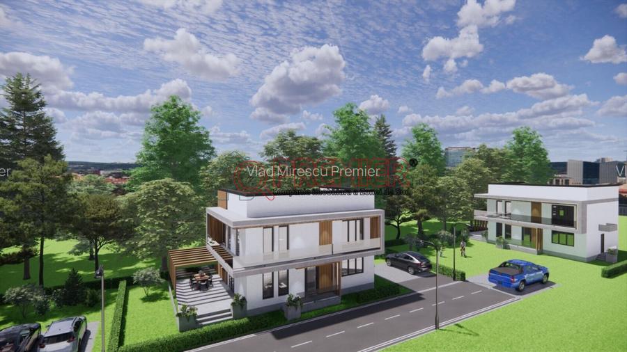 Ansamblu Vile Premium - Finisaje La Alegere - Curte individuala - 4