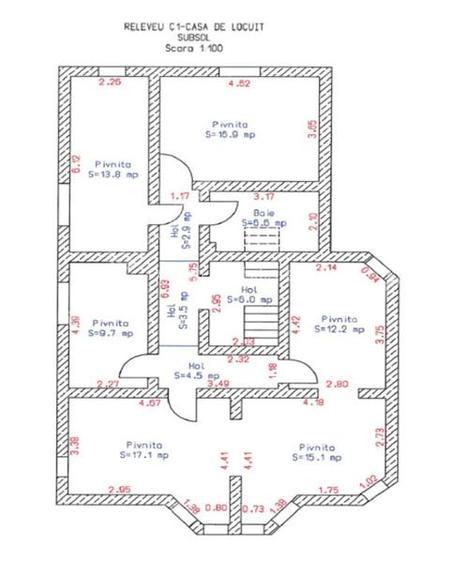 Casa individuala 8 camere 2 garaje 500 mp teren zona Selimbar - 10