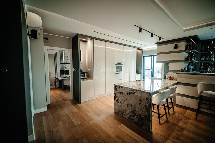 PENTHOUSE FLOREASCA - 6 CAMERE - 3 LOCURI PARCARE SI BOXA CADOU - 12