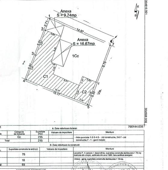 Coiciu-Baba Novac-Casa 4 cam teren 215 mp d-15 m liberă preț 150.000 euro - 4