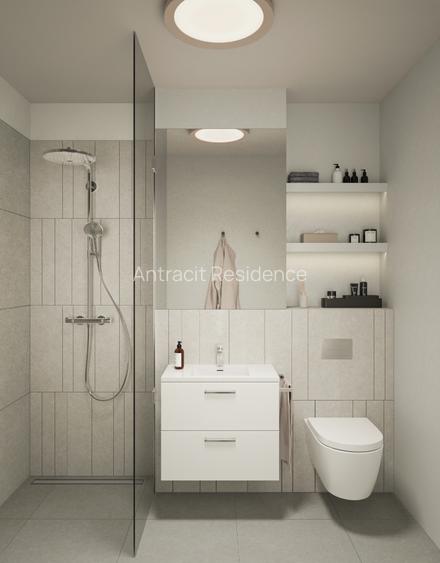 Antracit Coandă | Bucătărie închisă | Bloc boutique | Apartament 3 camere nou - 2