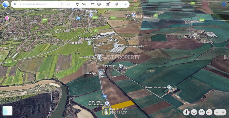 Teren 21.000 mp – Arad, Zona Industrială Sud – Acces A1 - 4