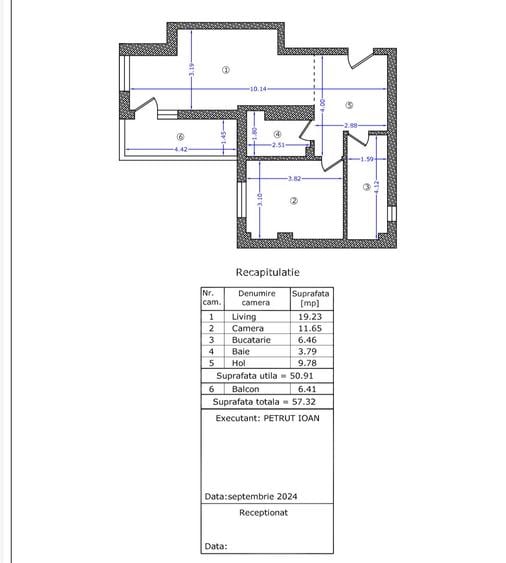 Apartament două camere la cheie și parcare / sector 1/ Colloseum - 20