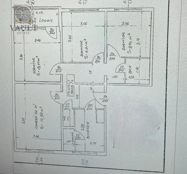 Apartament 4 camere - metrou 1 Decembrie 1918 - 1