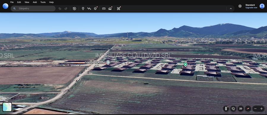 TEREN  INTRAVILAN - REGIM P+1+M - 0% COMISION - 8