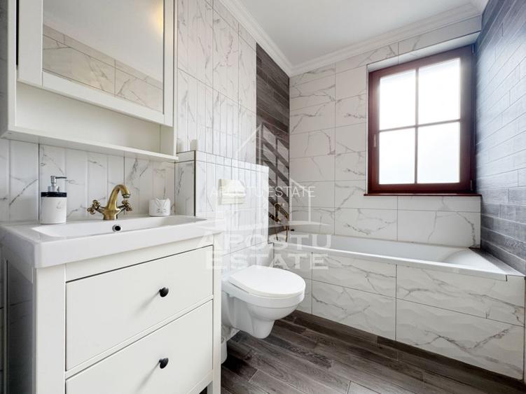 Penthouse 4 camere de vanzare, 2 bai complet mobilat si utilat - Giroc - 34