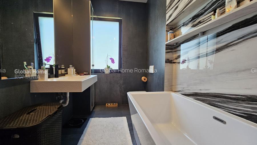 Vilă modernă 4 camere | 190MP | Teren 330MP | Piscină privată & vedere către lac - 14
