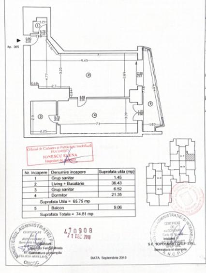 Apartament 2 camere | Loc de parcare | 74MP | Upground Residence | Metrou Pipera - 15